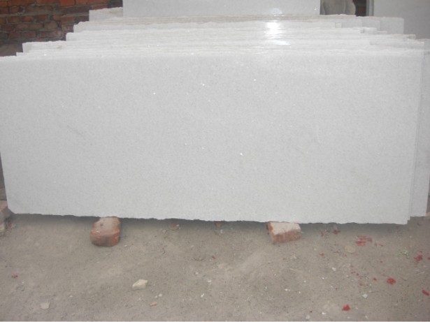Crystal white marble slabs