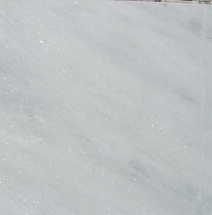 Snow white marble slabs