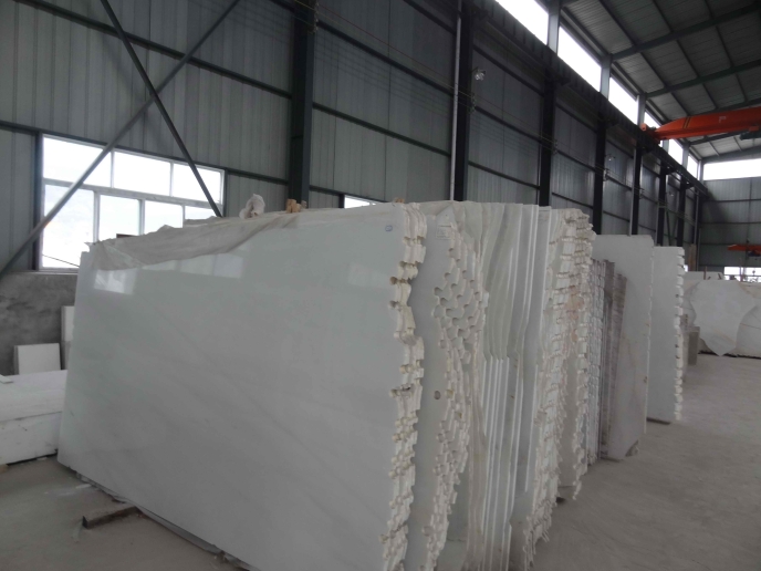 Zhengxing White marble slabs
