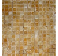 YELLOW ONYX marble mosaic